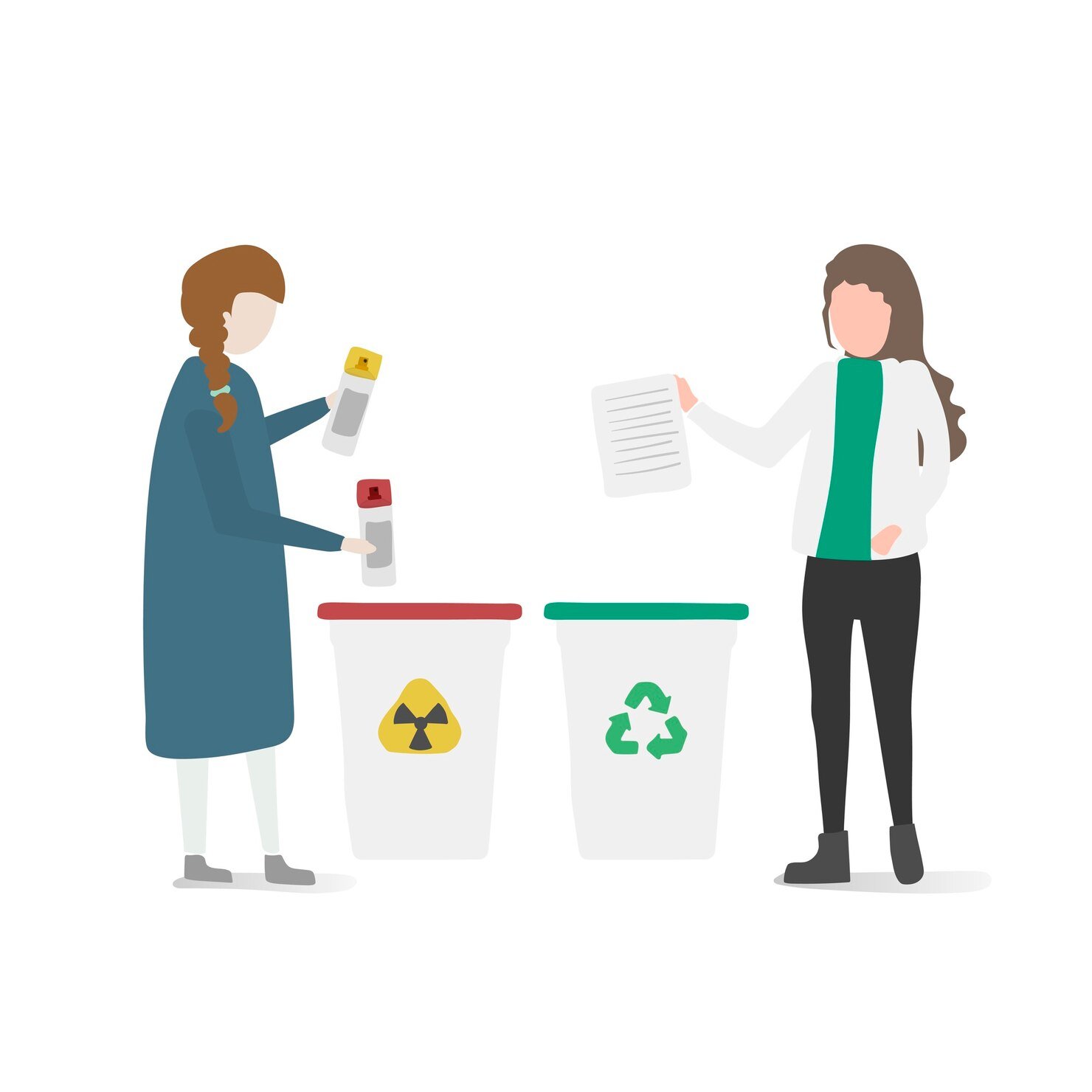 waste management license illustration